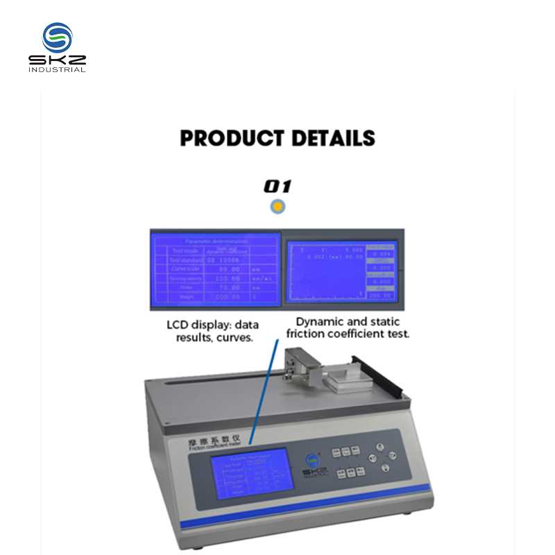 Friction Coefficient Tester cof testing machine coefficient of friction testing equipment (3)