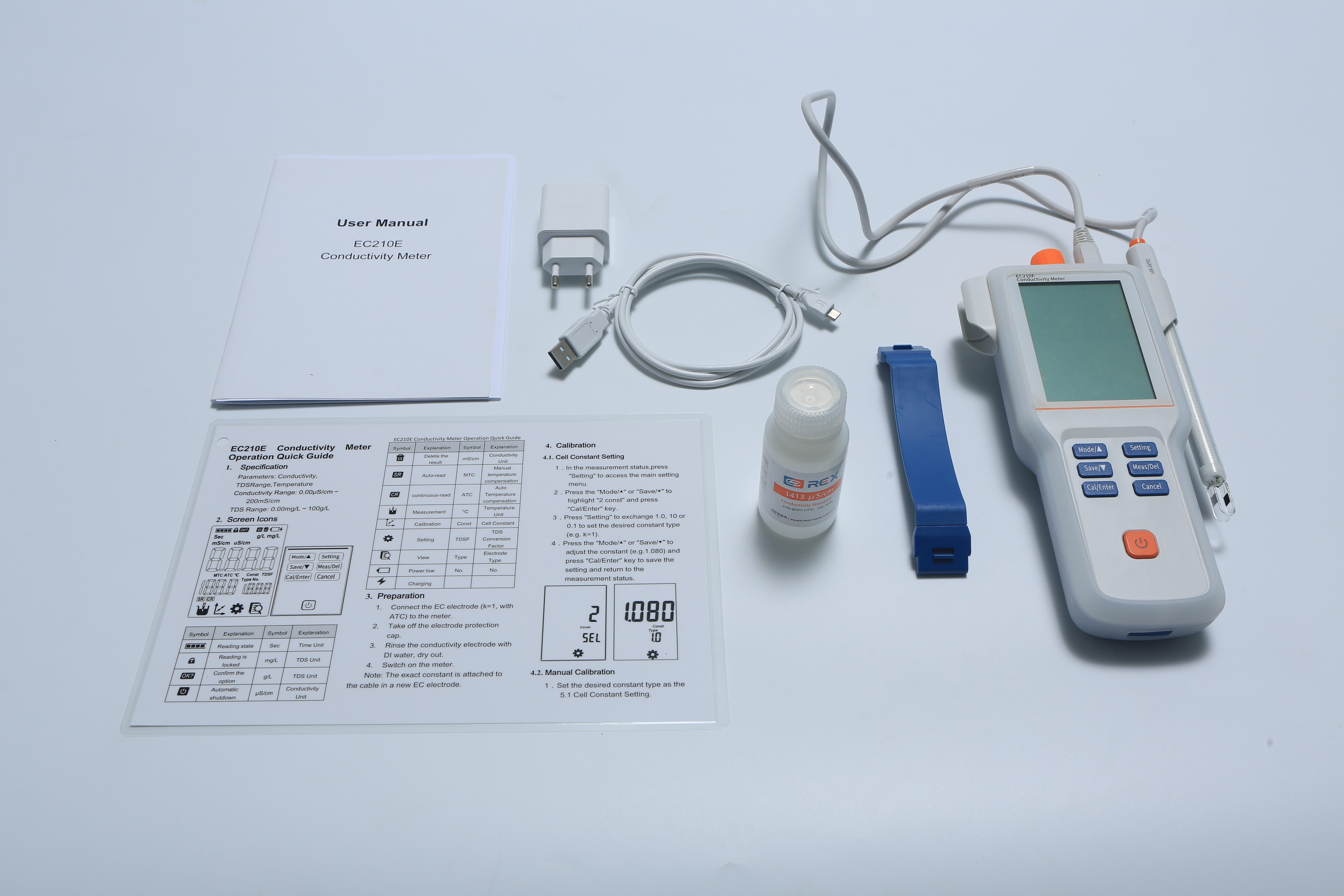 EC210E Conductivity Meter